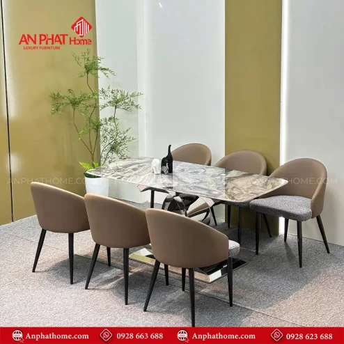 Bo ban an mat da thach anh cao cap 6 ghe BA 1992 3