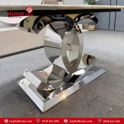 Bo ban an mat da thach anh cao cap 6 ghe nhap khau BA 2004 5