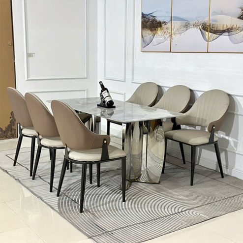 Bộ bàn ghế ăn cao cấp BA-1945