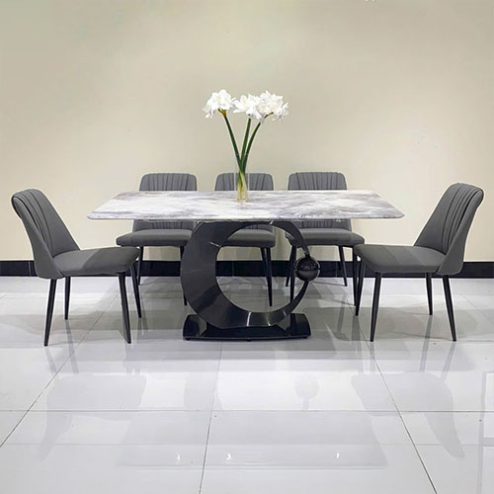 Bộ bàn ghế ăn cao cấp nhập khẩu BA-1954