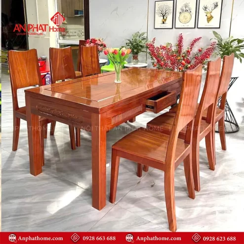 Bo ban ghe an go go cao cap BA 2025 3