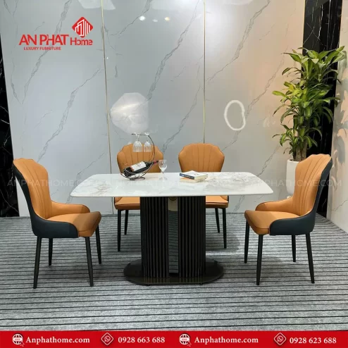 Bo ban ghe an mat da cao cap 4 ghe BA 1962 1