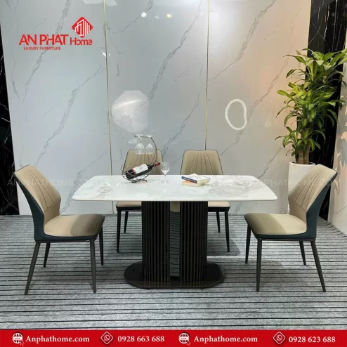 Bo ban ghe an mat da cao cap 4 ghe BA 1962 2