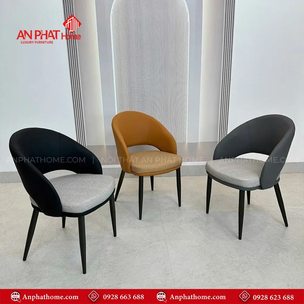 Ghế da thiết kế sang trọng, bọc da Microfiber cao cấp