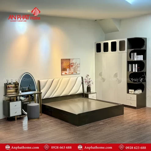 Combo Giường Tủ Bàn Trang Điểm CB-97 An Phát Home