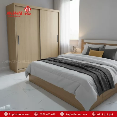 Combo giường tủ phòng cưới đẹp