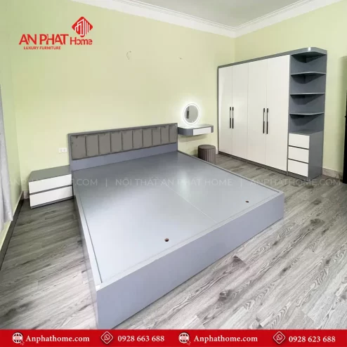 Combo Giường Tủ Gỗ MDF CB-51 An Phát Home