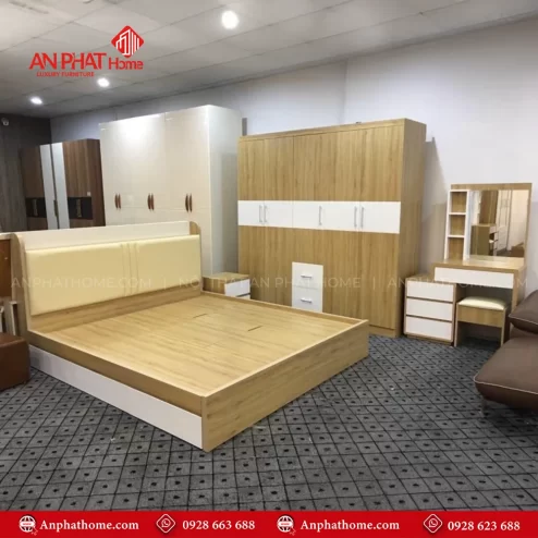 Combo Giường Tủ Hiện Đại CB-83 An Phát Home