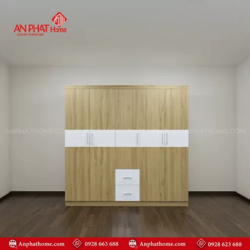 Mẫu tủ đựng quần áo đẹp hiện đại