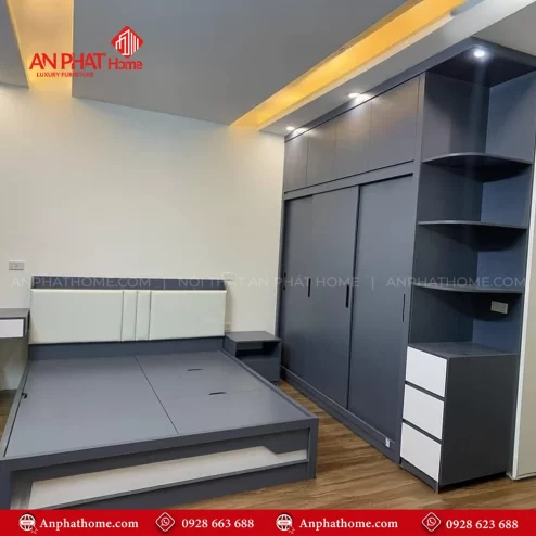 Combo Giường Tủ Nội Thất Phòng Ngủ CB-44 An Phát Home