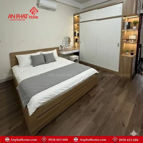 Combo Giường Tủ Phòng Ngủ CB-04 An Phát Home