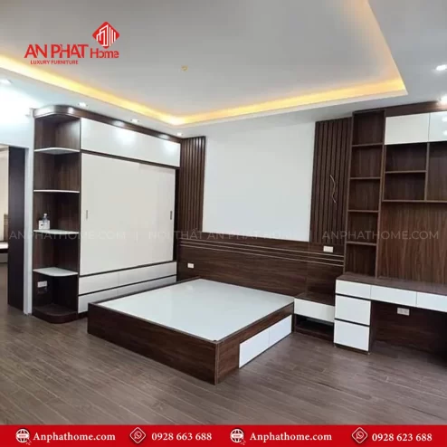 Bộ giường tủ phòng ngủ đẹp giá rẻ