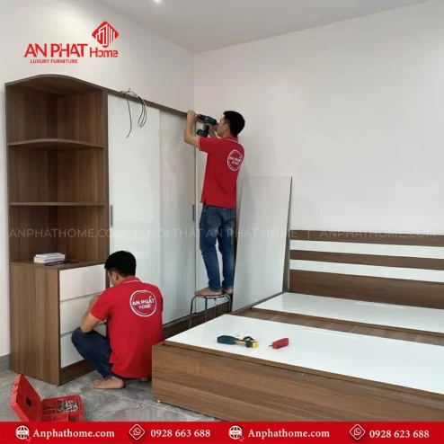 Combo giường tủ phòng ngủ giá rẻ