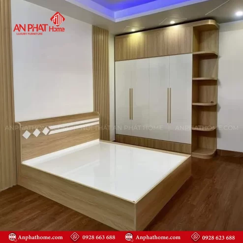 Combo Giường Tủ Phòng Ngủ CB-19 An Phát Home