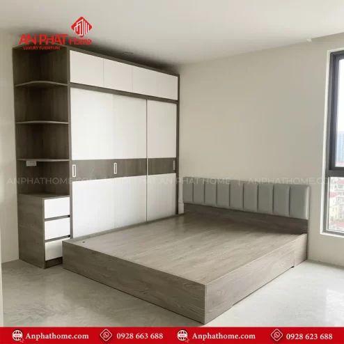 Combo Giường Tủ Phòng Ngủ CB-52 An Phát Home