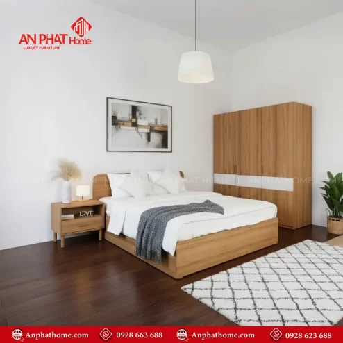 Combo Giường Tủ Phòng Ngủ CB-78 An Phát Home