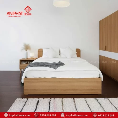 Thiết kế giường ngủ hiện đại giá rẻ