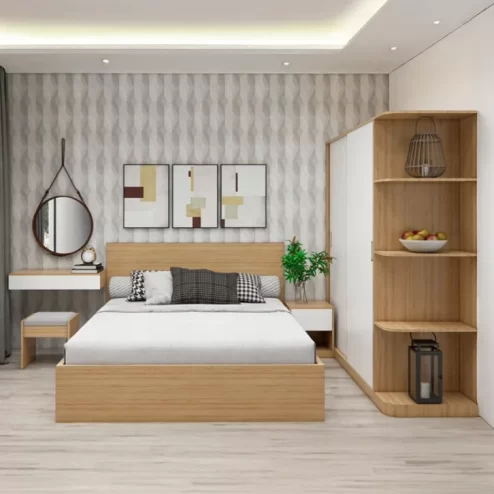 Combo Giường Tủ Phòng Ngủ CB-82 An Phát Home