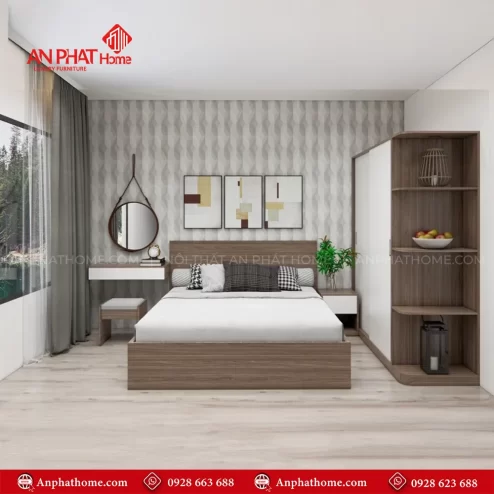 Combo giường tủ phòng ngủ giá rẻ