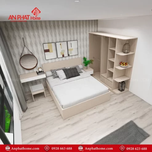 Bộ combo giường tủ thông minh