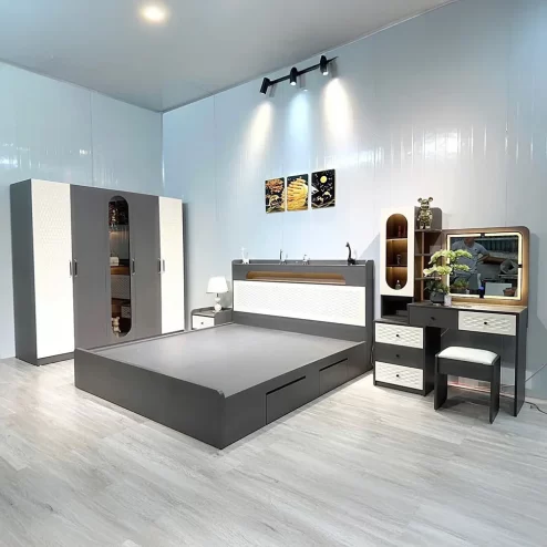 Combo Giường Tủ Phòng Ngủ CB-90 An Phát Home