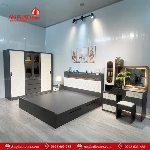 Combo giường tủ phòng ngủ giá rẻ