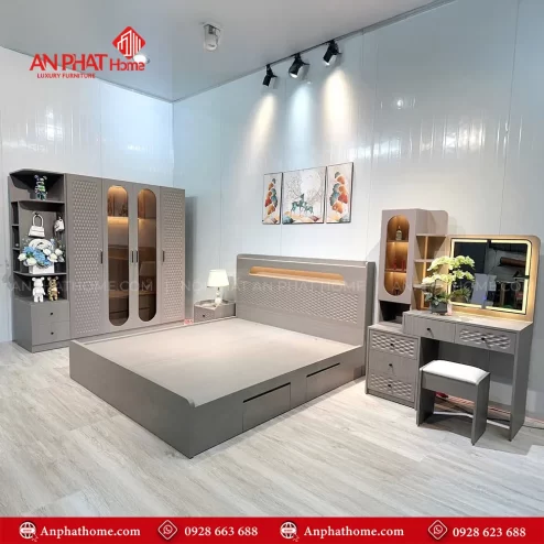 Combo Giường Tủ Phòng Ngủ CB-95 An Phát Home