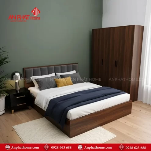 Combo Giường Tủ Phòng Ngủ Đẹp CB-77 An Phát Home