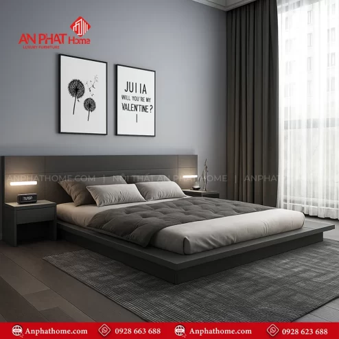Mẫu giường ngủ nhập khẩu cao cấp