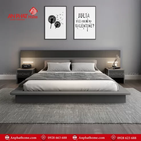 Mẫu giường ngủ đẹp giá rẻ