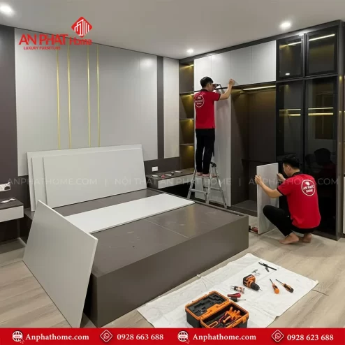 Bộ Giường tủ giá rẻ Hà Nội