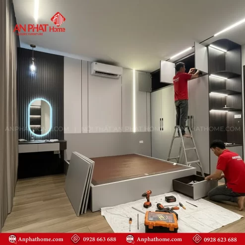 Combo giường tủ giá rẻ