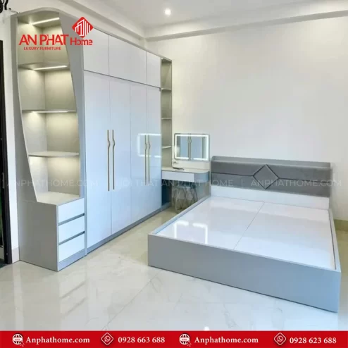 Combo Nội Thất Phòng Ngủ Hiện Đại CB-86 An Phát Home