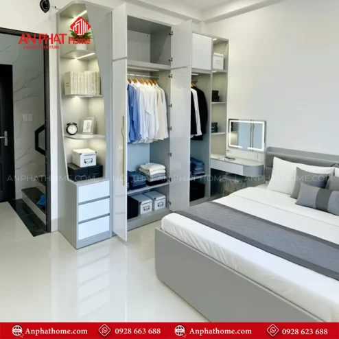 Mẫu tủ quần áo đẹp giá rẻ