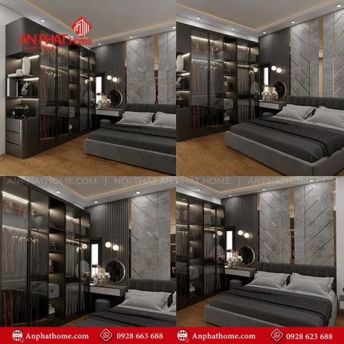 Thiết kế phòng ngủ đẹp sang trọng