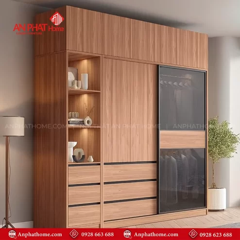 Tủ quần áo thông minh cửa lùa