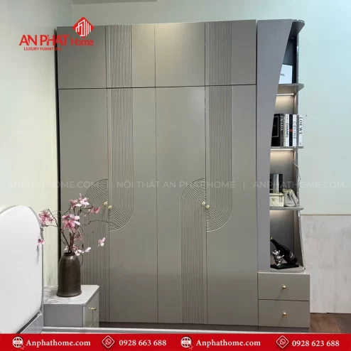 Tủ quần áo thiết kế hiện đại đẹp