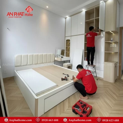 Combo giường tủ hiện đại
