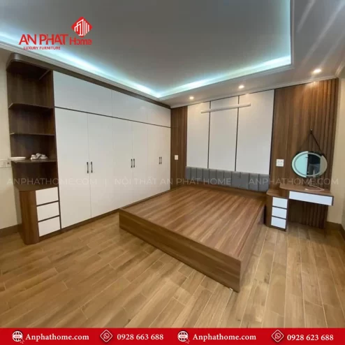 Combo Phòng Ngủ Gỗ Công Nghiệp CB-13 An Phát Home