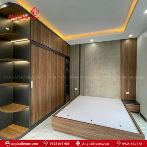 Combo Phòng Ngủ Gỗ Đẹp CB-34 An Phát Home