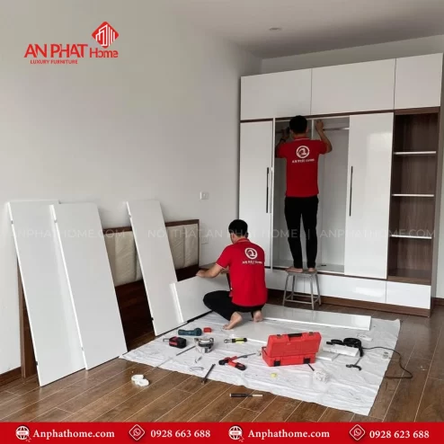 Combo nội thất phòng ngủ gỗ giá rẻ tại TPHCM, Hà Nội