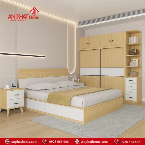 Combo Phòng Ngủ Hiện Đại CB-68 An Phát Home