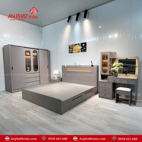 Combo giường tủ phòng cưới đẹp nhất