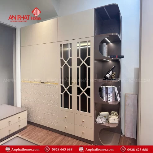 Tủ quần áo thiết kế thông minh hiện đại