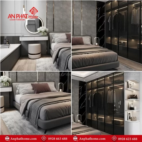Combo nội thất phòng ngủ hiện đại