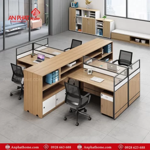 Thiết kế bàn làm việc cho cơ quan, văn phòng