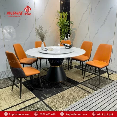 Mau Ban An Tron Mat Da Xoay 6 Ghe Nhap Khau BA 1910 1