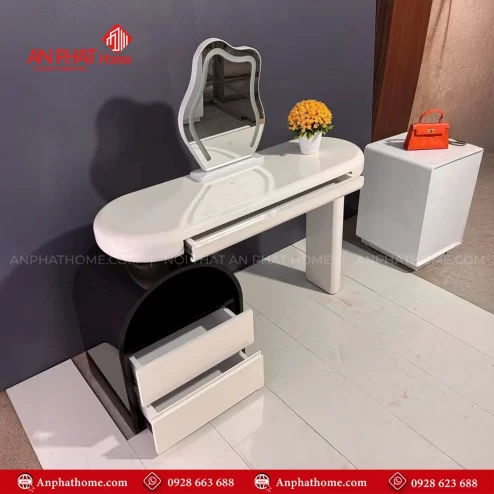 Mẫu bàn trang điểm gỗ công nghiệp đẹp