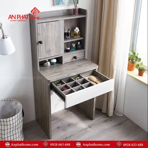 Mẫu bàn trang điểm gỗ công nghiệp đẹp