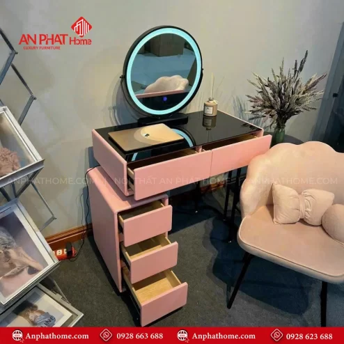 Mẫu bàn trang điểm gỗ công nghiệp đẹp